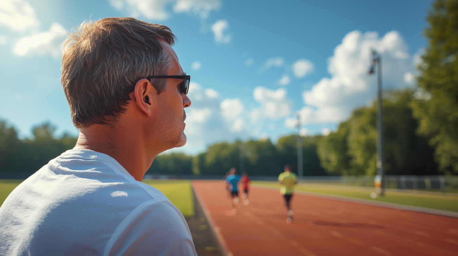 Coach encadrant les sorties running